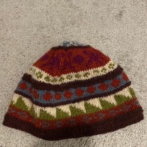 Rainbow beanie